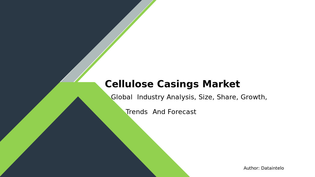 Cellulose Casings Market Report | Global Forecast From 2025 To 2033