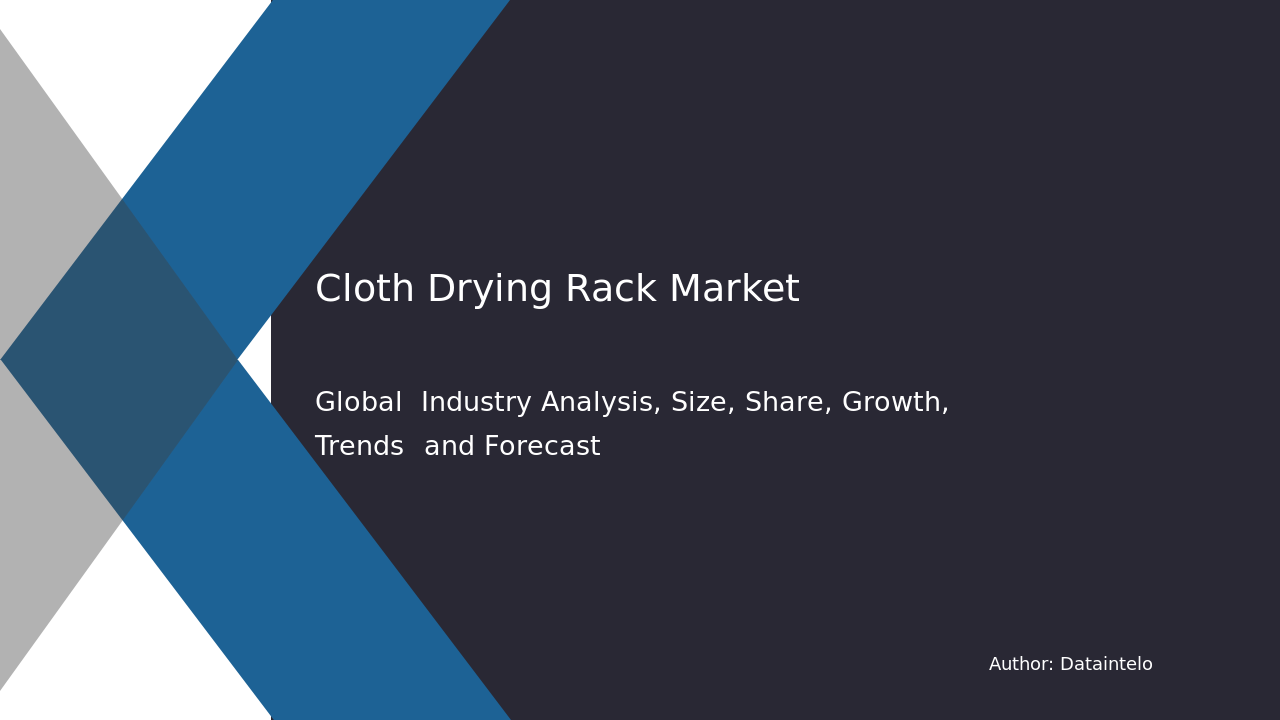 Cloth Drying Rack Market Report | Global Forecast From 2025 To 2033