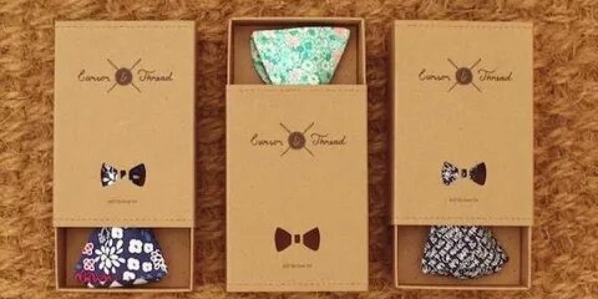 Custom Bow Tie Boxes: Elevate Your Brand with Stylish Packaging