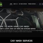 Neon carwash